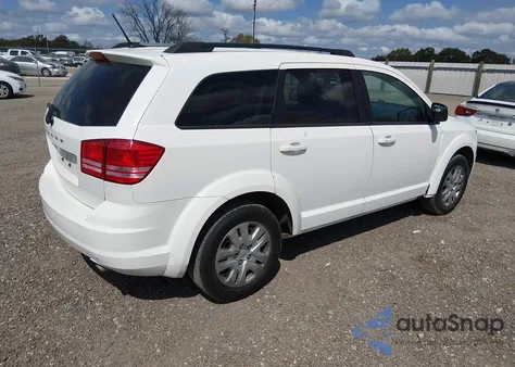 2017 Dodge Journey Se из США, поврежденный, VIN 3C4PDCAB5HT602508